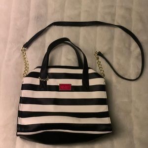 Betsey Johnson Striped Crossbody